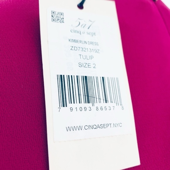 NEW Cinq A Sept Kimberlin Sleeveless Ruffle Dress Size 2 - Picture 9 of 9